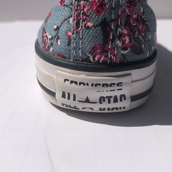 kids floral denim converse - Picture 5 of 6